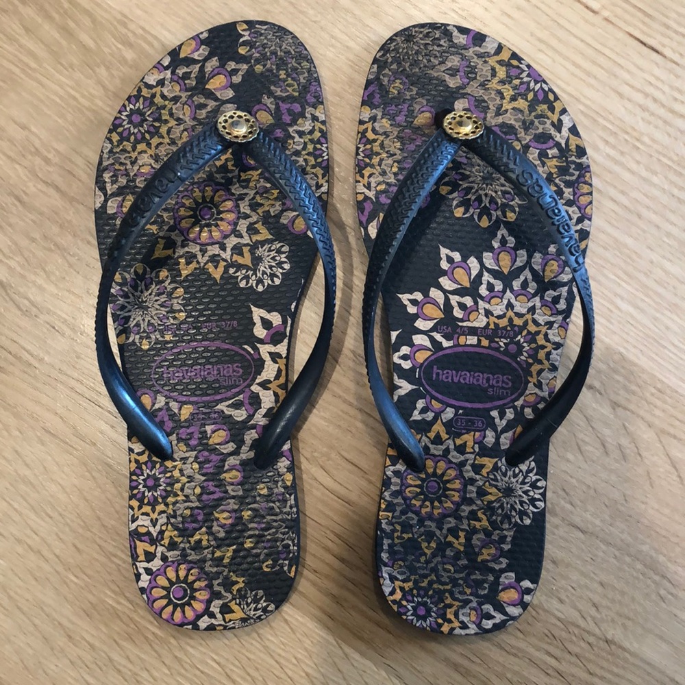 Havaianas Slim Sandals, Size 35
